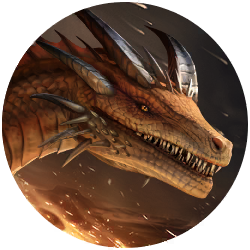 Tairax dragon portrait